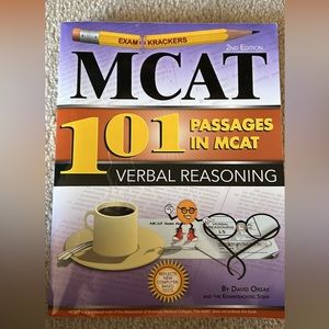 ExamKrackers MCAT verbal reasoning review book